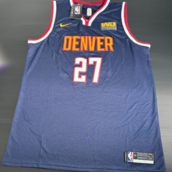 Nike Denver Nuggets Men's Jamal Murray #27 NBA Jersey Stitched Size 54 XL - Picture 8 of 8
